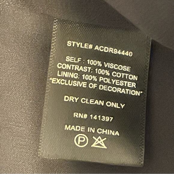 ASTR The Label Black Crochet Bodice Maxi Dress‎ Medium - Picture 8 of 10